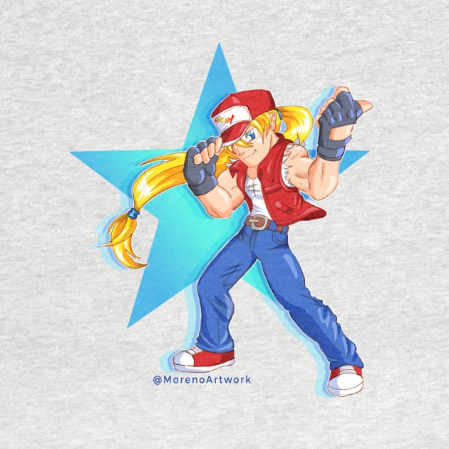 Cute Terry of Fatal Fury by MorenoArtwork